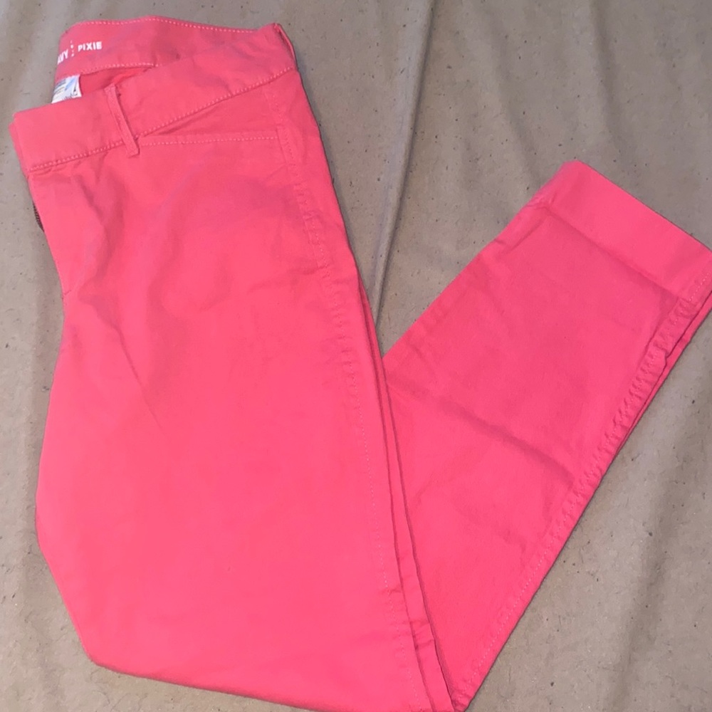 Pink jeans